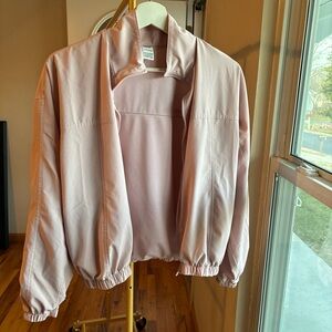 PINK Victoria's Secret Pale Pink Bomber Jacket